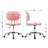 Kristeva Velvet Task Chair
