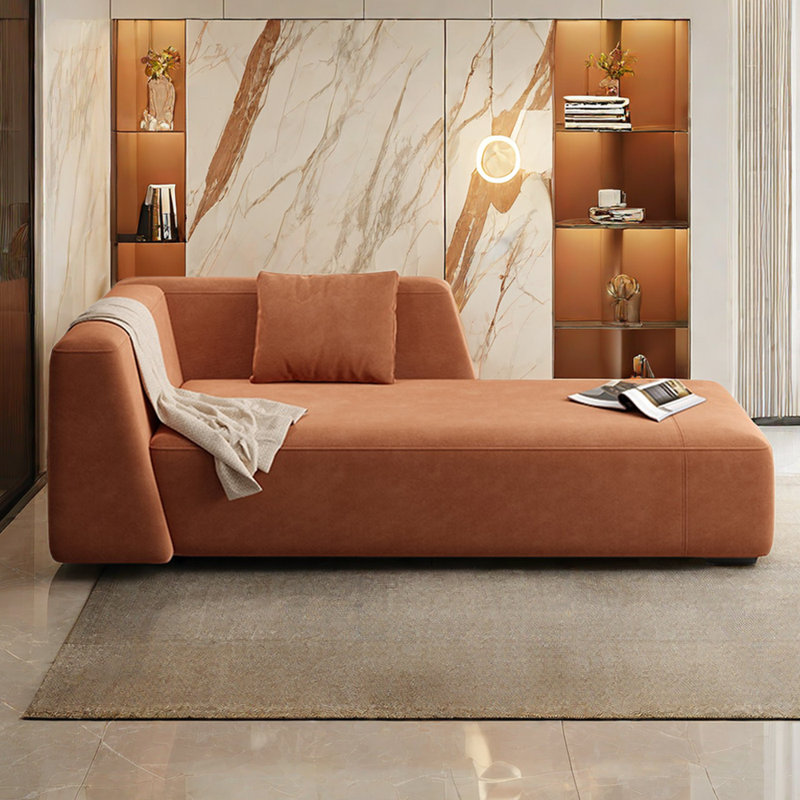 Kyleia, Mélange de polyester orange, Accoudoir à gauche (vu de face)
