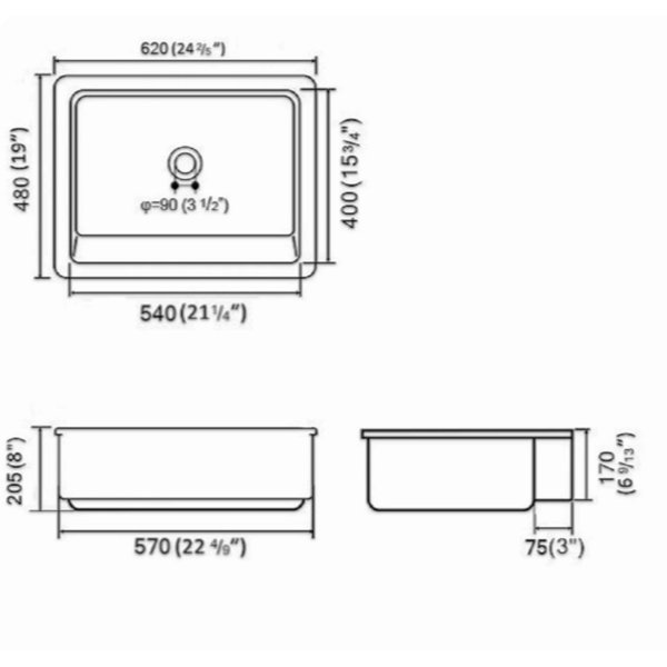 Dimensions du produit