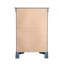 Commode Louis Phillipe G3180-CH, bleu sarcelle
