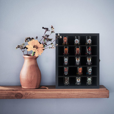 Shadow Box Frame Display Case 11X14 With Removable Shelves, Deep Memory Box Trinket Knick Knack Shelf Cabinet For Collector, Keepsake Coins Military Medals Wedding Flowers Black