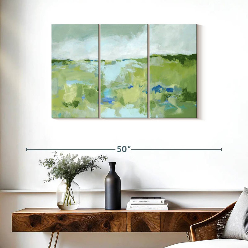Avery Spring Green I, 24" H x 38" W
