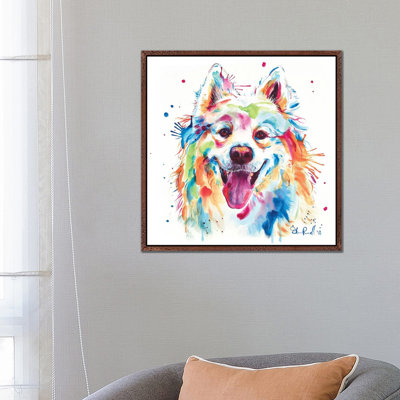 Samoyed by Weekday Best - Painting on Canvas