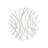 Metal Circle Abstract Hanging Dimensional Sculpture-111379095-111379094