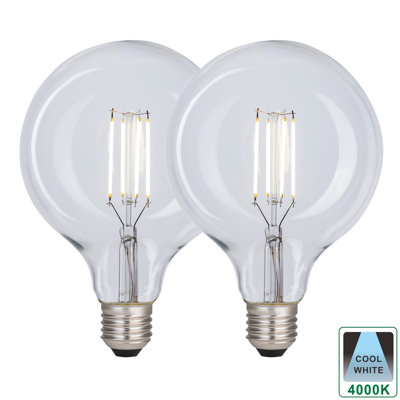 Advithi 8 W G125 4000 K LED Smart Bulb