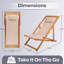 Méridienne inclinable inclinable, beige-460373142