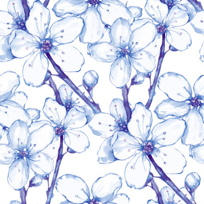 Tascherau " Floral Pattern " by Ogri Painting Print
