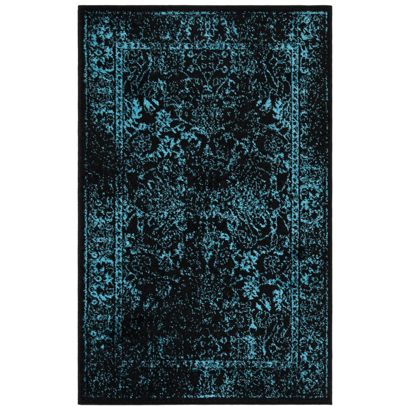 Tapis floral Olius Performance, Rectangulaire 2 pi x 4 pi