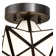 1 - Light Semi Flush Mount