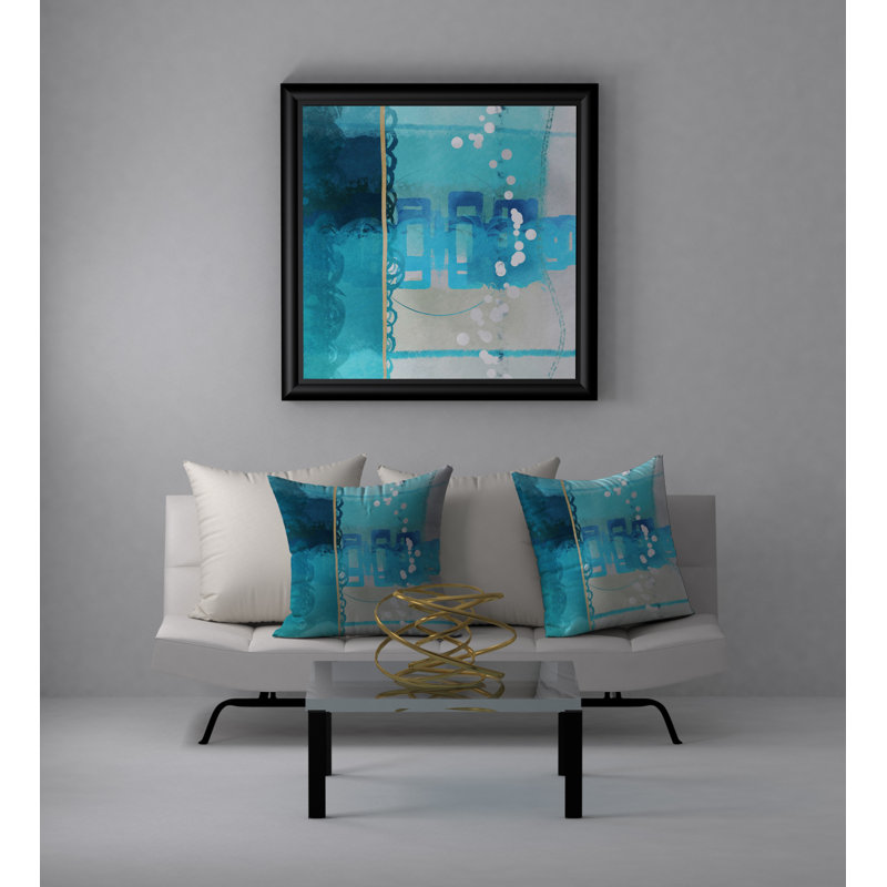 Housse de coussin décorative carrée inestimable, 20 po x 20 po