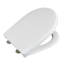 WENKO WC-seat Exclusive no. 9, duroplastic, with soft-closing mechanism