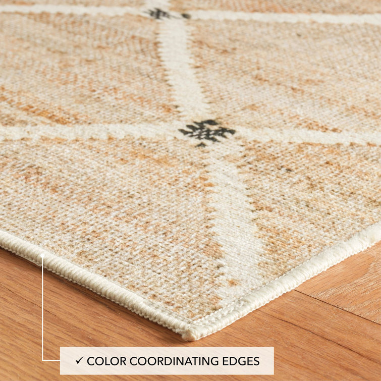 Kali Natural Machine Washable Rug