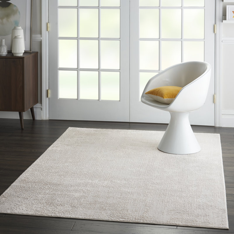 Wilbraham Solid Colour Area Rug, Rectangle 160 x 221cm