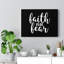 Faith Over Fear - Wrapped Canvas Print-774000338