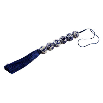 2' Blue Tassel Novelty Garland