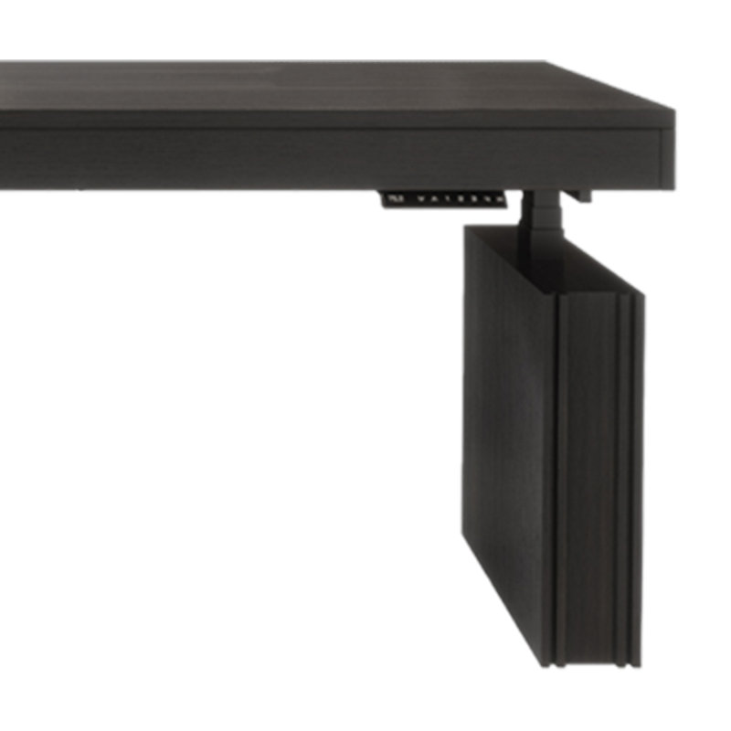 Bevans, H 53,94 po x l 78,74 po x P 31,5 po, Noir