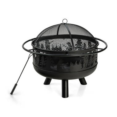 Black & Decker 38 in. Steel Round Fire Pit, BD17212