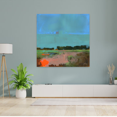 Empty Sky Contemporary Abstract Landscape Nature Art