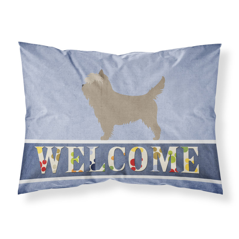 Taie d’oreiller welcome, Cairn terrier