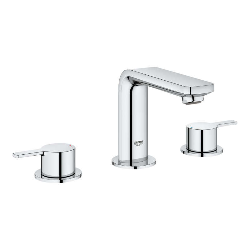Lineare™ Widespread Bathroom Faucet with Drain Assembly, Chrome