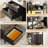 Shelburne 58.7'' W L-Shaped Computer Desk with Tall Hutch,Corner Desk-1203120551