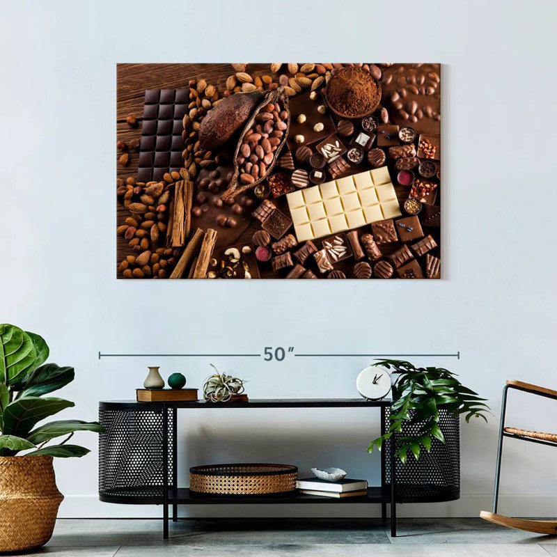 Chocolate Bliss, 30" H x 45" W