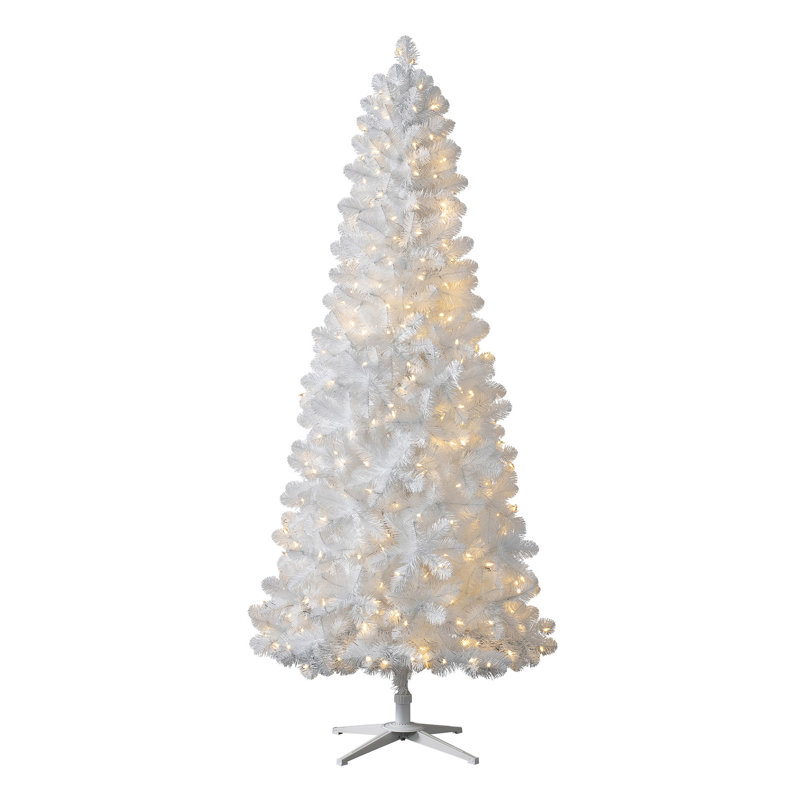 Easy Set-Up Lighted Pine Christmas Tree