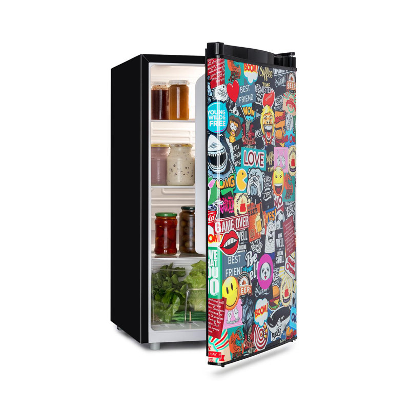 Klarstein 90m³ L Freestanding Mini Fridge