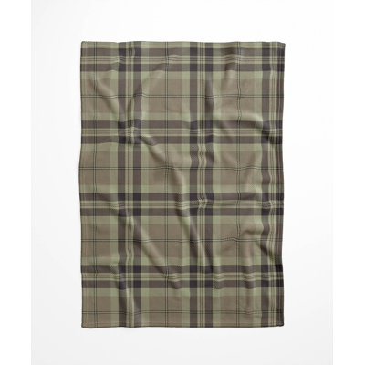 Vinny Tartan Velveteen Fleece Blanket
