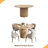 Dining Table,Round Greeting Table,Kitchen Table