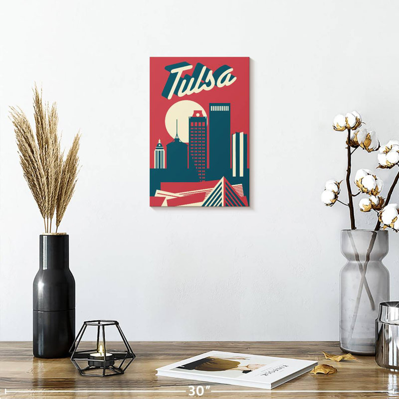 Aime Tulsa, H 12 po x l 8 po