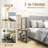 360° Rotatable Floor Lamp With End Table And USB Charging Ports