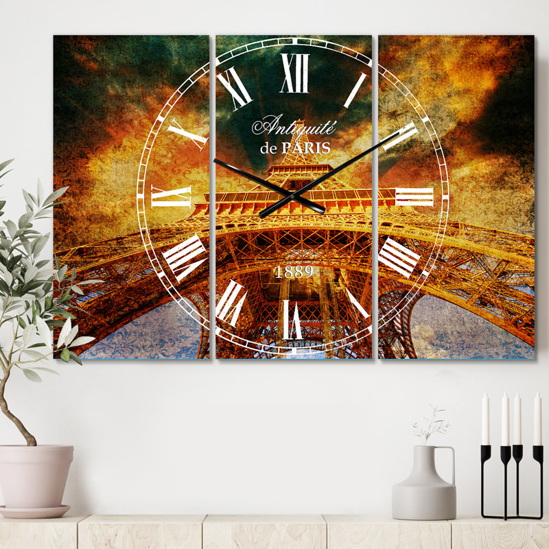 Très grande horloge murale Swigart
