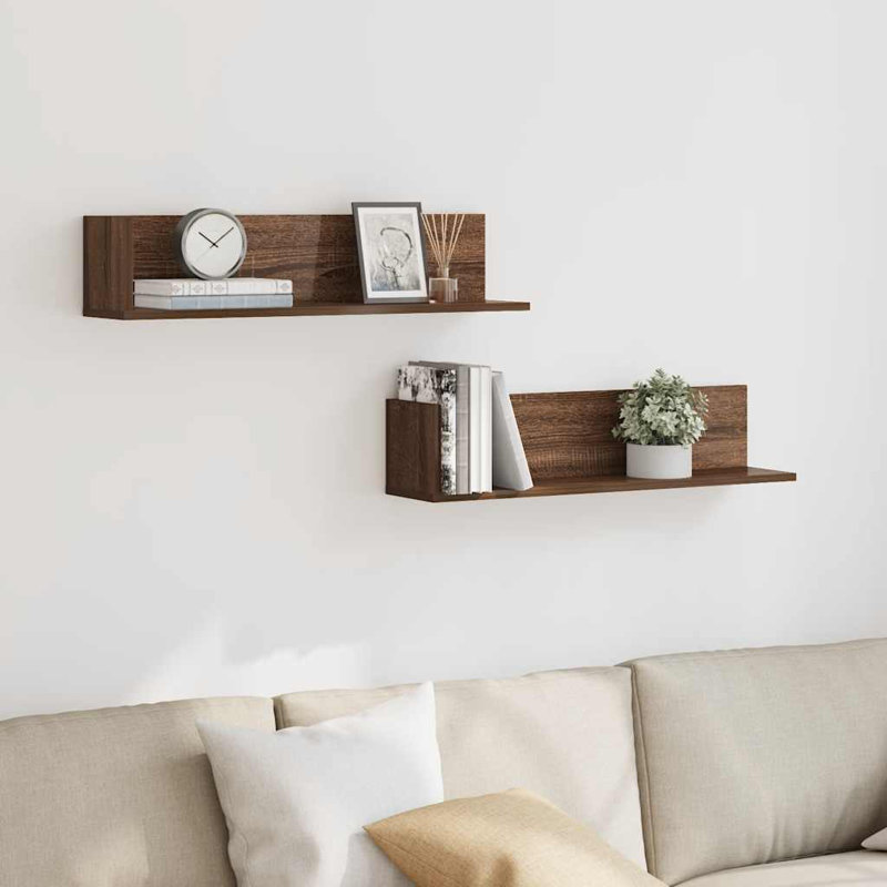 18-20 Wall Mounted Shelf, Reclaimed Wood, 16.5cm H x 75cm W x 16.5cm D