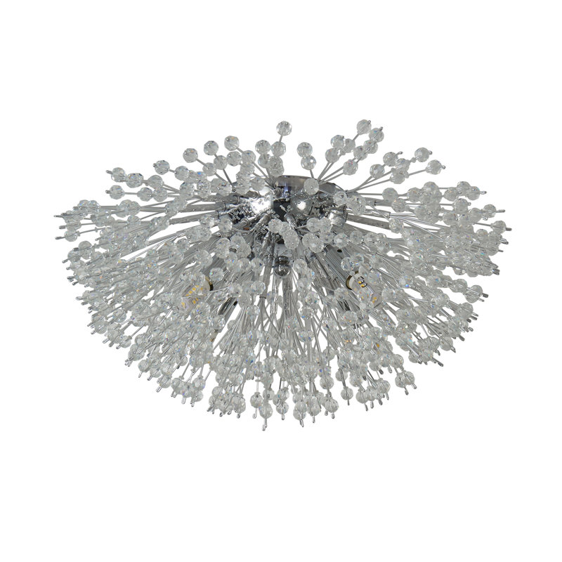 Keziah Glass Flush Mount