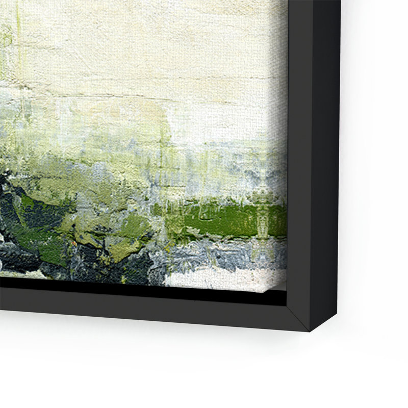 Envision Painting by Melanie Biehle, 40" H x 40" W, Black Maple Framed