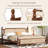 Pine Wooden Platform Bed With Rattan Headboard & Footboard-772424339-772424334