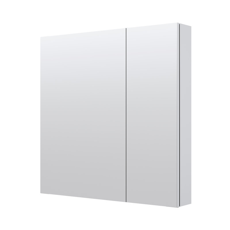 Recessed Or Surface Wall Mount Bathroom Medicine Cabinet With Adjustable Glass Shelves, 30" H x 30" W x 4.80" D, Double 