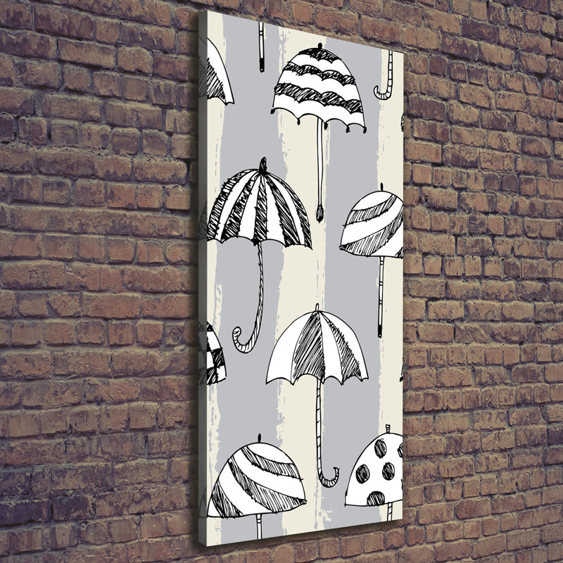 Umbrellas - Wrapped Canvas Print
