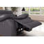 Causeuse inclinable en cuir 59,8 po Avshalom-907905423