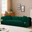 Canapé Spring avec tissu de haute qualité, coussins et rangement - ressorts ensachés, mousse haute densité, pour le salon, l’appartement ou les clous.-798207502