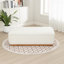 Repose-pieds rectangulaire en bois massif-1312892919