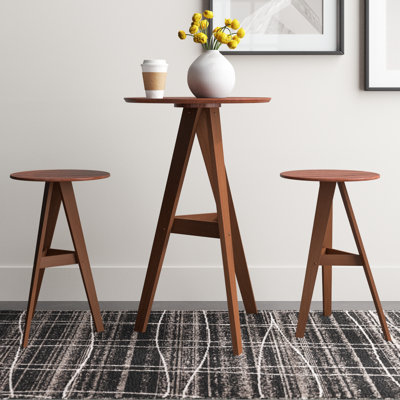 Chansoo 2 - Person Three Leg Dining Set