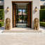 Statue de jardin lion-933603399