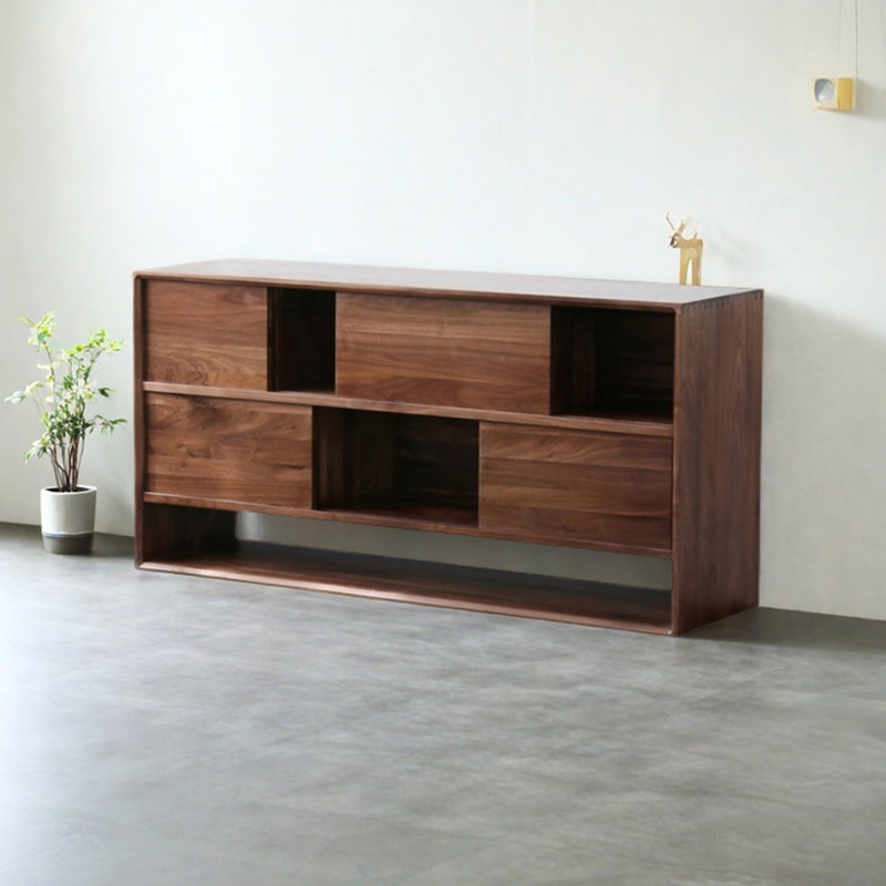 Petite bibliothèque moderne et simple au design unique,  H 27,56 po x l 39,37 po x P 15,75 po