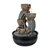 Indoor Tabletop Fountain Waterfall Fountain With LED Light Indoor Water Feature Desktop Fountain With Automatic Pump For Home And Office Decor