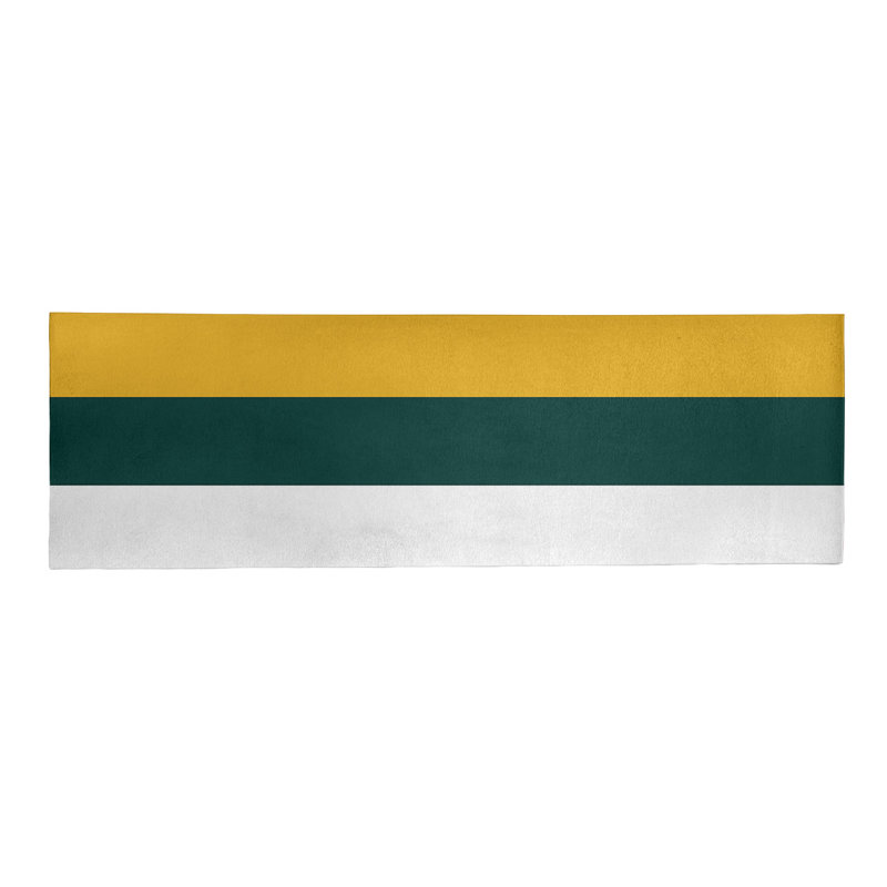 Chenille Striped Indoor Rug, Runner 2'6" x 8'