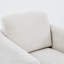 Fauteuil demi-tonneau rembourré et pivotant-763510048