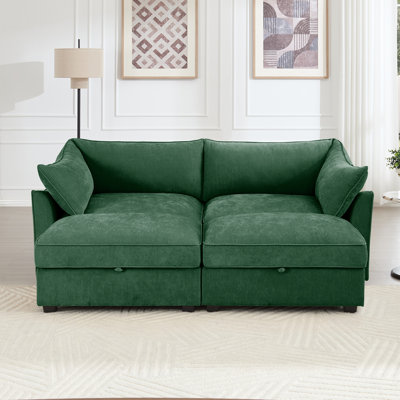 Canapé modulaire en chenille