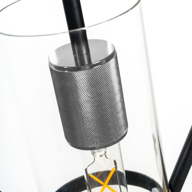 Luminaire suspendu Eliana Everly, Chrome